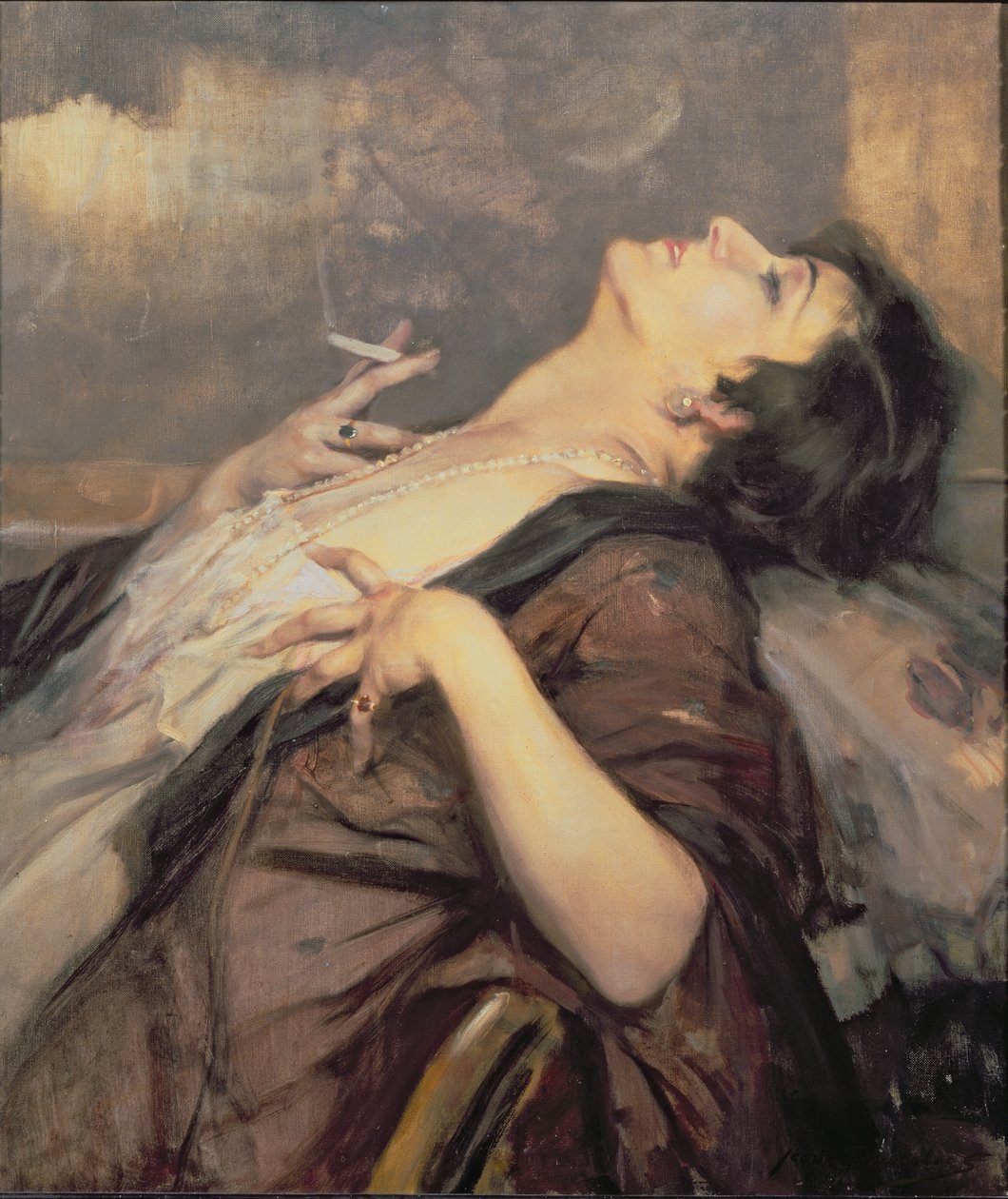 The Pleasure of Smoking by Jean Gouweloos