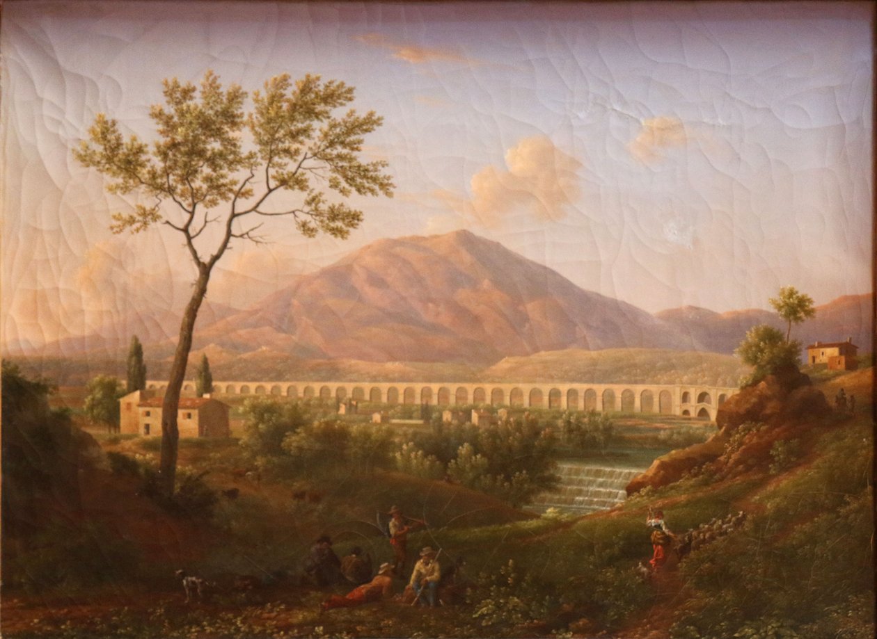 The Aqueduct of Carpentras by Jean Joseph Xavier Bidauld