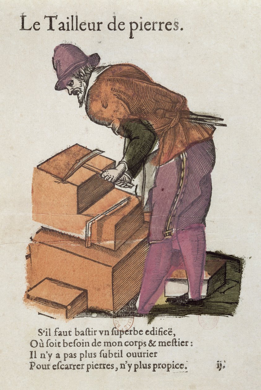 The Stone-cutter by Jean Leclerc