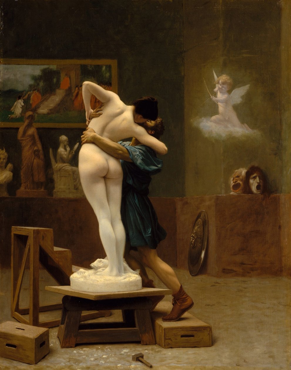 Pygmalion and Galatea by Jean Leon Gerome