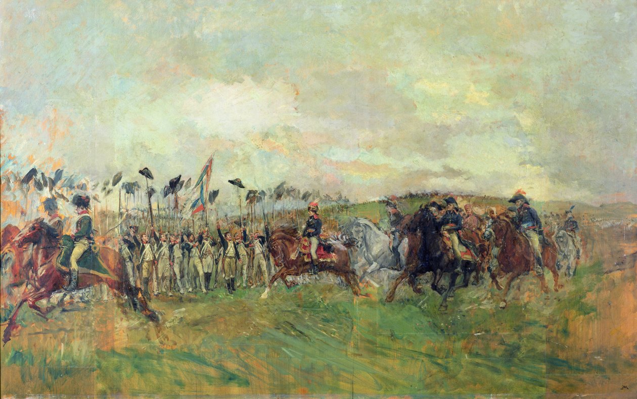 The Morning of the Battle of Castiglione, 5th August, 1796 by Jean Louis Ernest Meissonier
