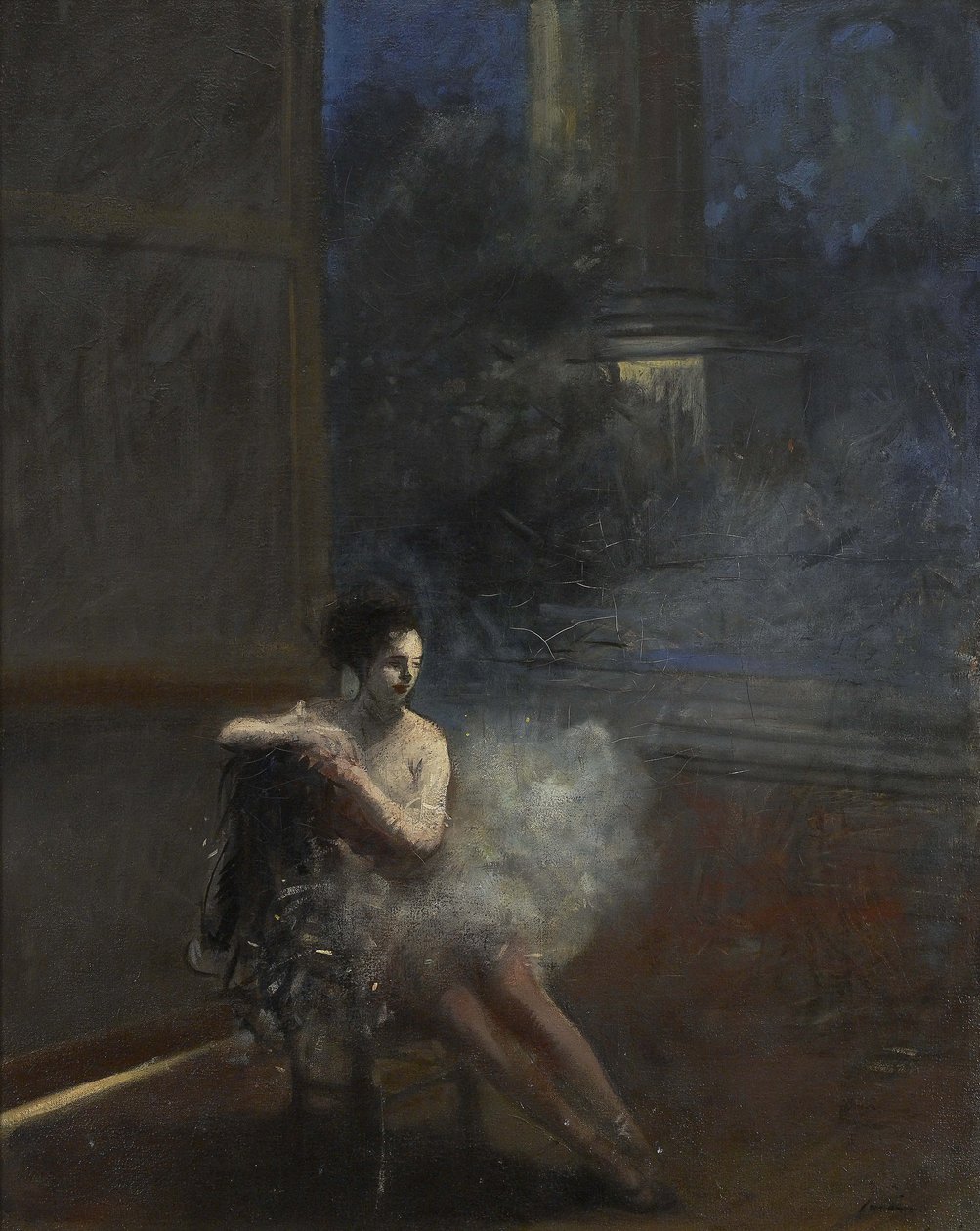 Seated Dancer by Jean Louis Forain