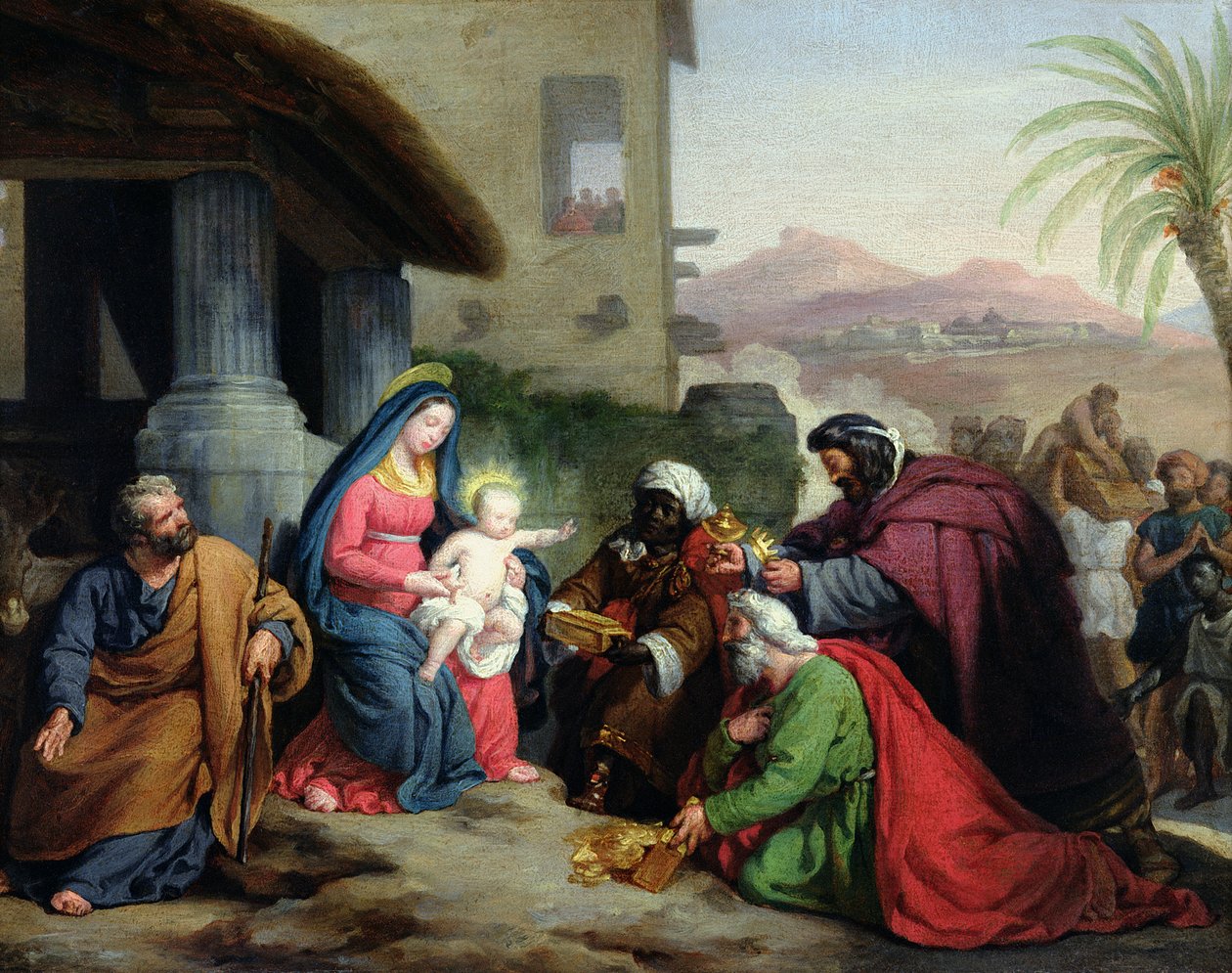 The Adoration of the Magi, c.1833-36 by Jean Pierre Granger