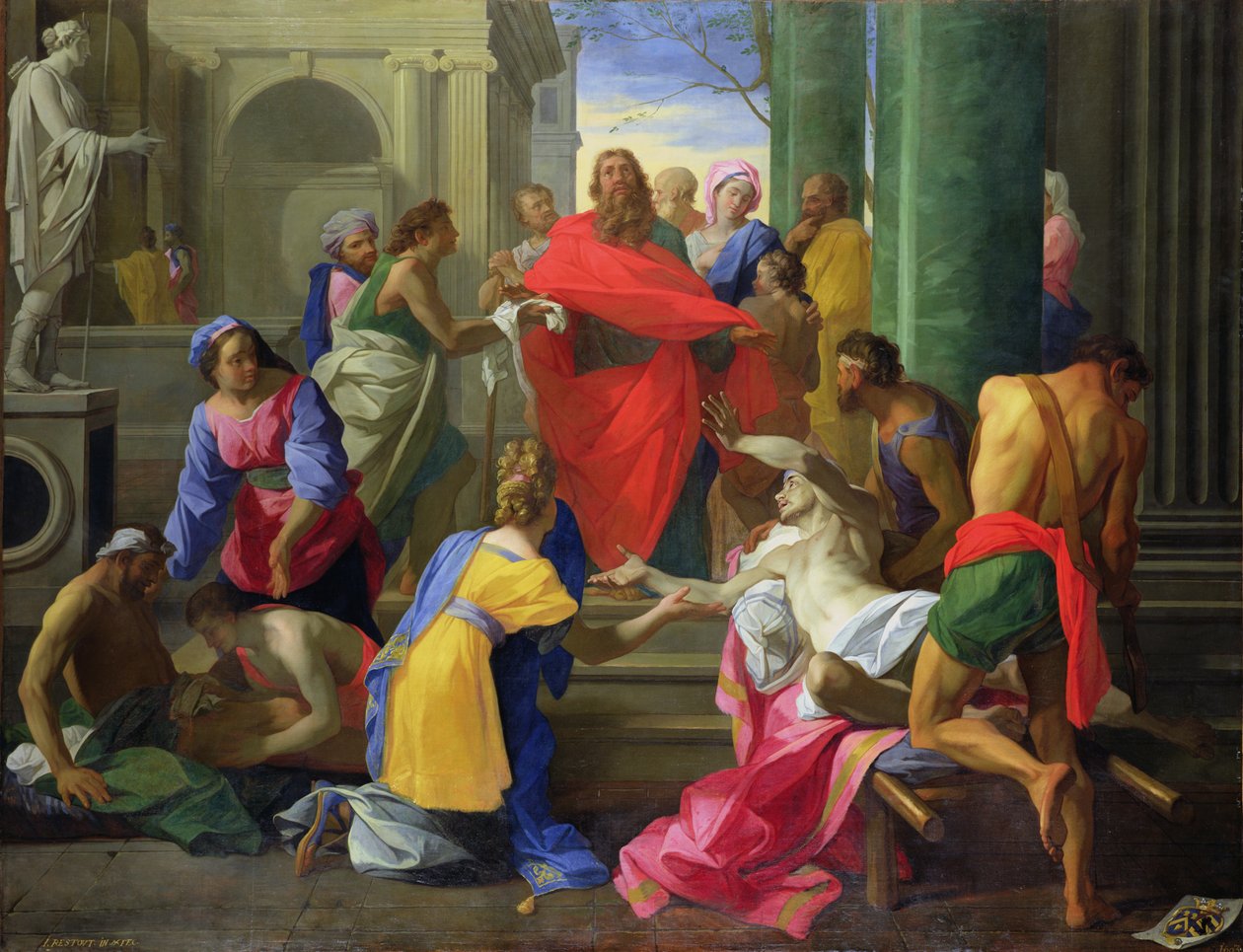 Miracles of St. Paul at Ephesus by Jean Bernard Restout