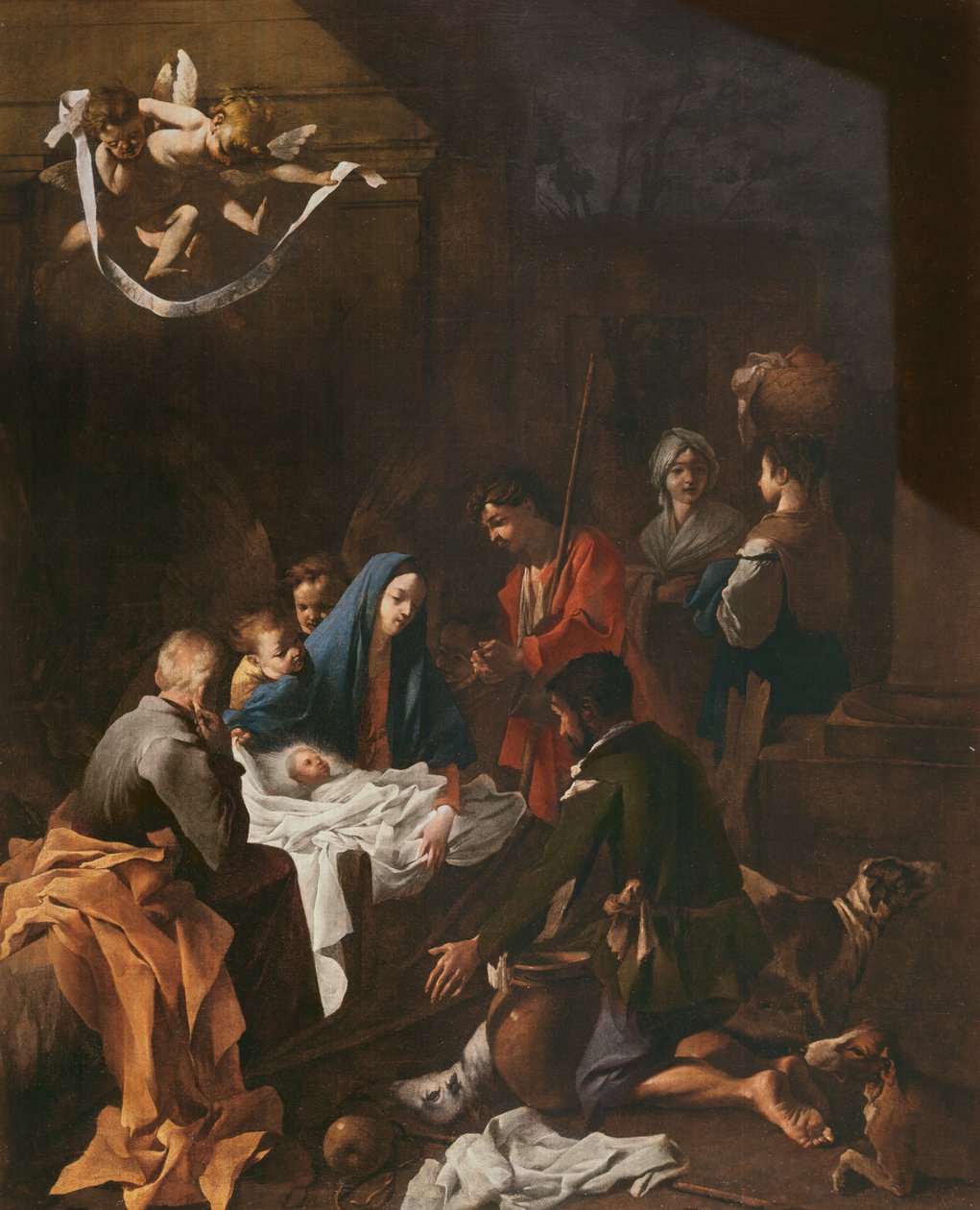 The Adoration of the Shepherds by Jean Tassel