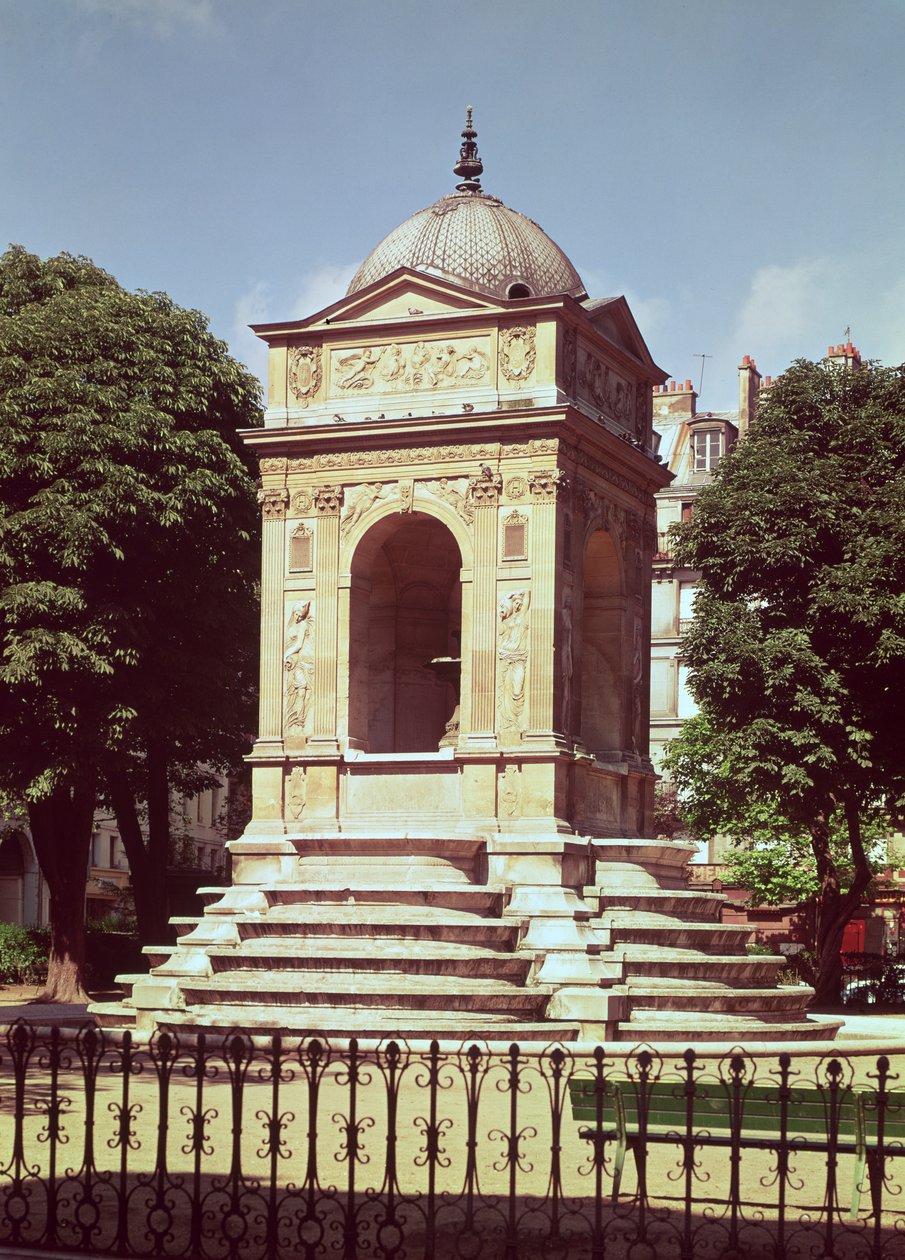 The Fountain of the Innocents, c.1550 by Jean Goujon