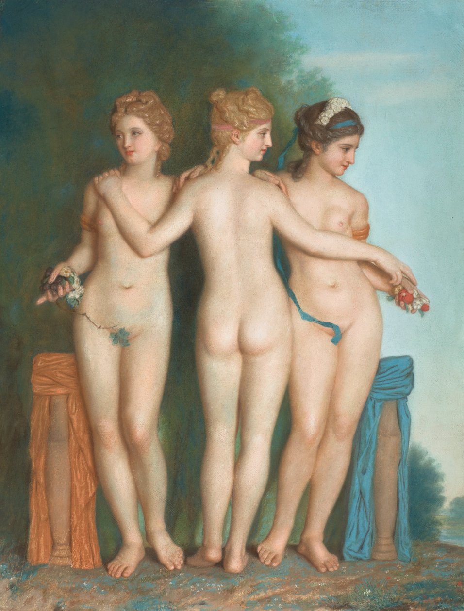 The Three Graces by Jean Étienne Liotard