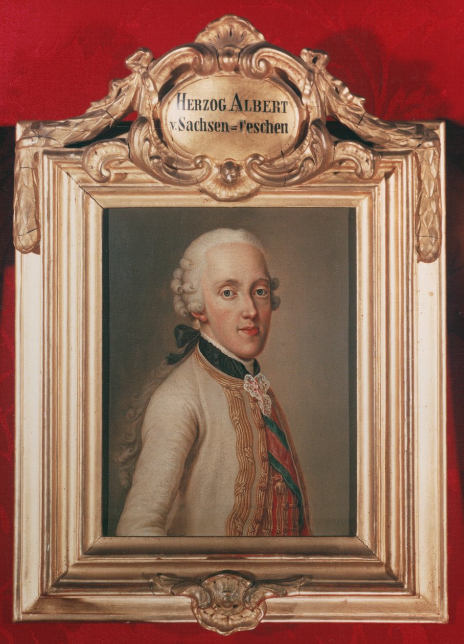 Duke Albert of Sachsen-Teschen by Jean Étienne Liotard