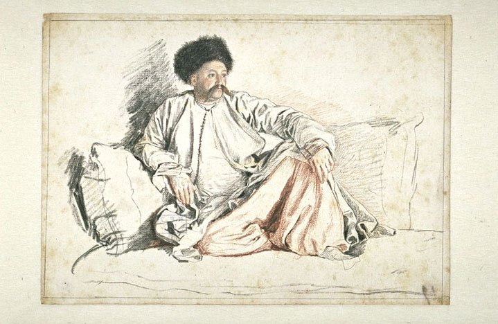Portrait of Mr. Levett by Jean Étienne Liotard