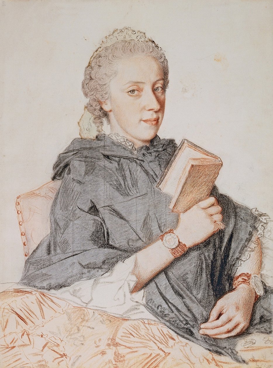 Portrait of Archduchess Maria Anna of Austria by Jean Étienne Liotard
