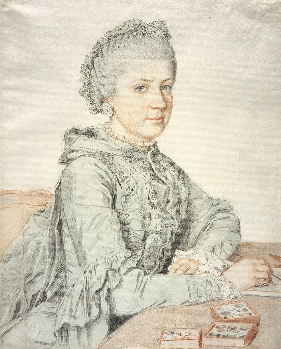 Portrait of Archduchess Maria Christina of Austria by Jean Étienne Liotard