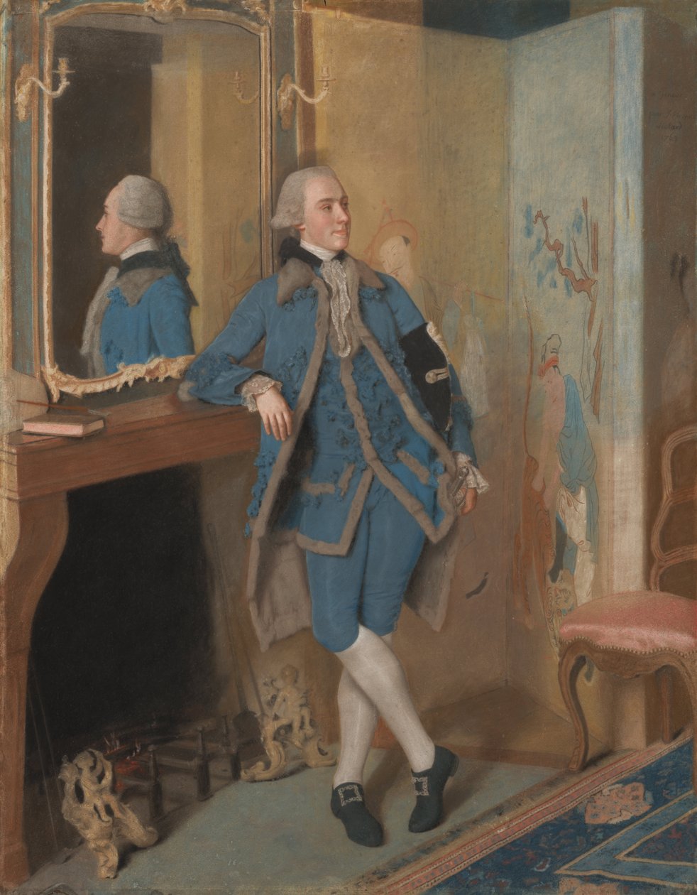 Portrait of John, Lord Mountstuart, later 4th Earl and 1st Marquess of Bute by Jean Étienne Liotard