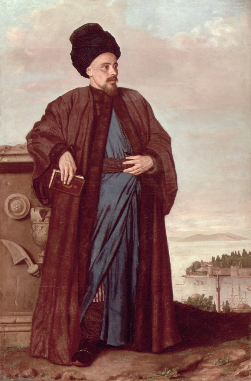 Richard Pococke in Oriental Costume, 1738 by Jean Étienne Liotard