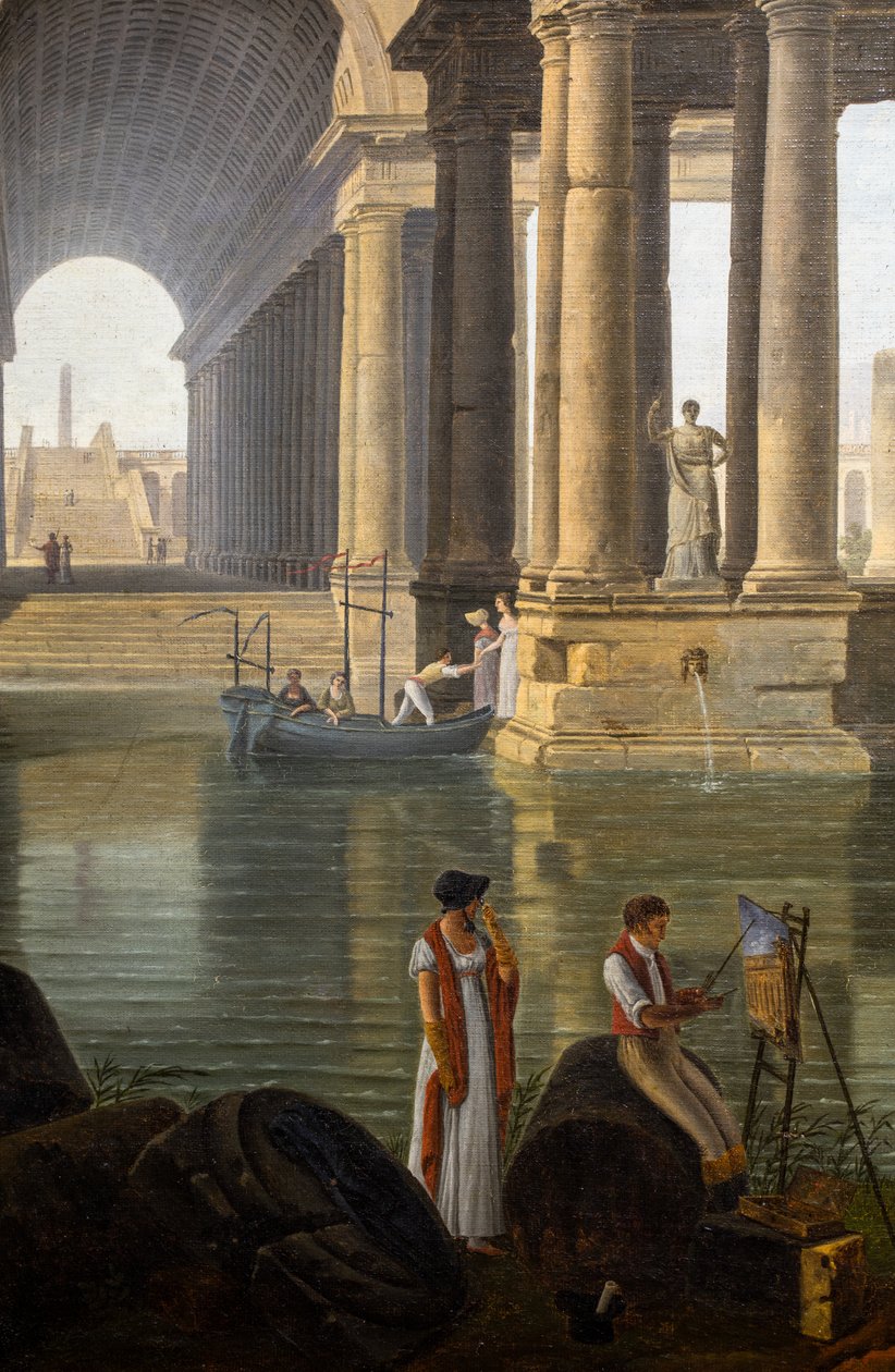 Ruins of an Ancient Bath by Jean Baptiste Berlot