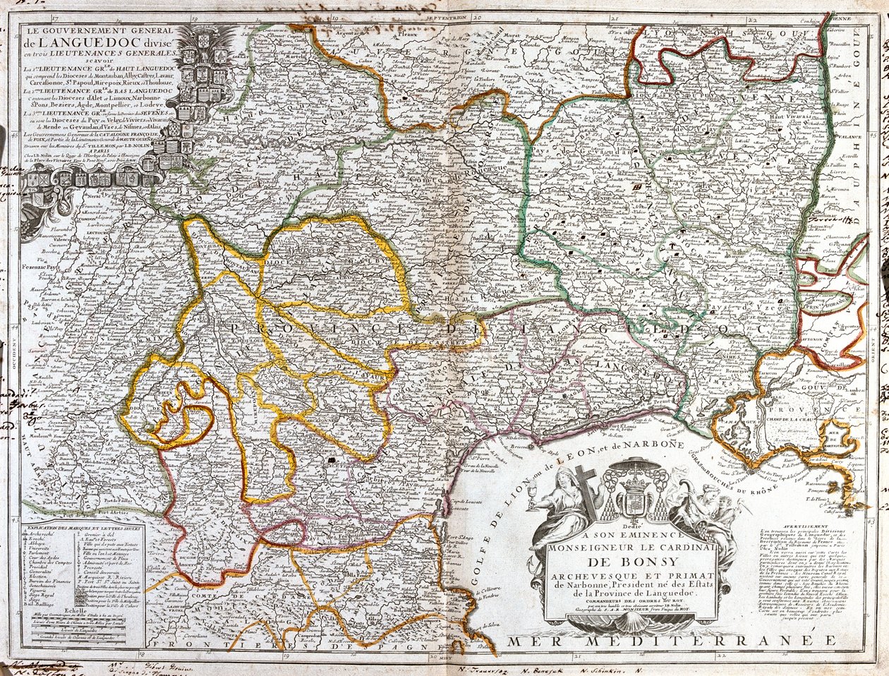 France and Spain (Regions and Communities) by Jean Baptiste Nolin