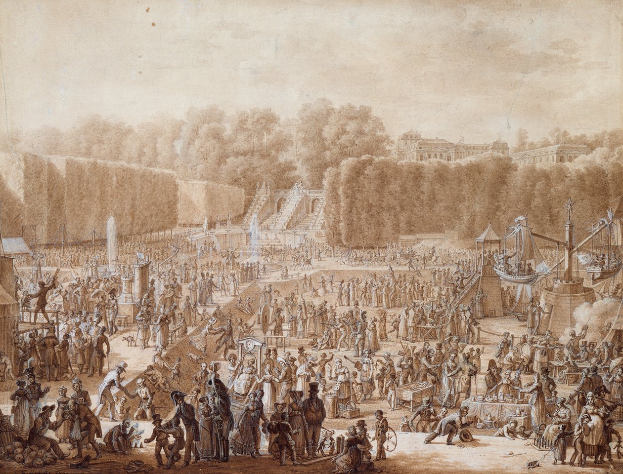 Feast of St. Cloud by Jean Charles Develly