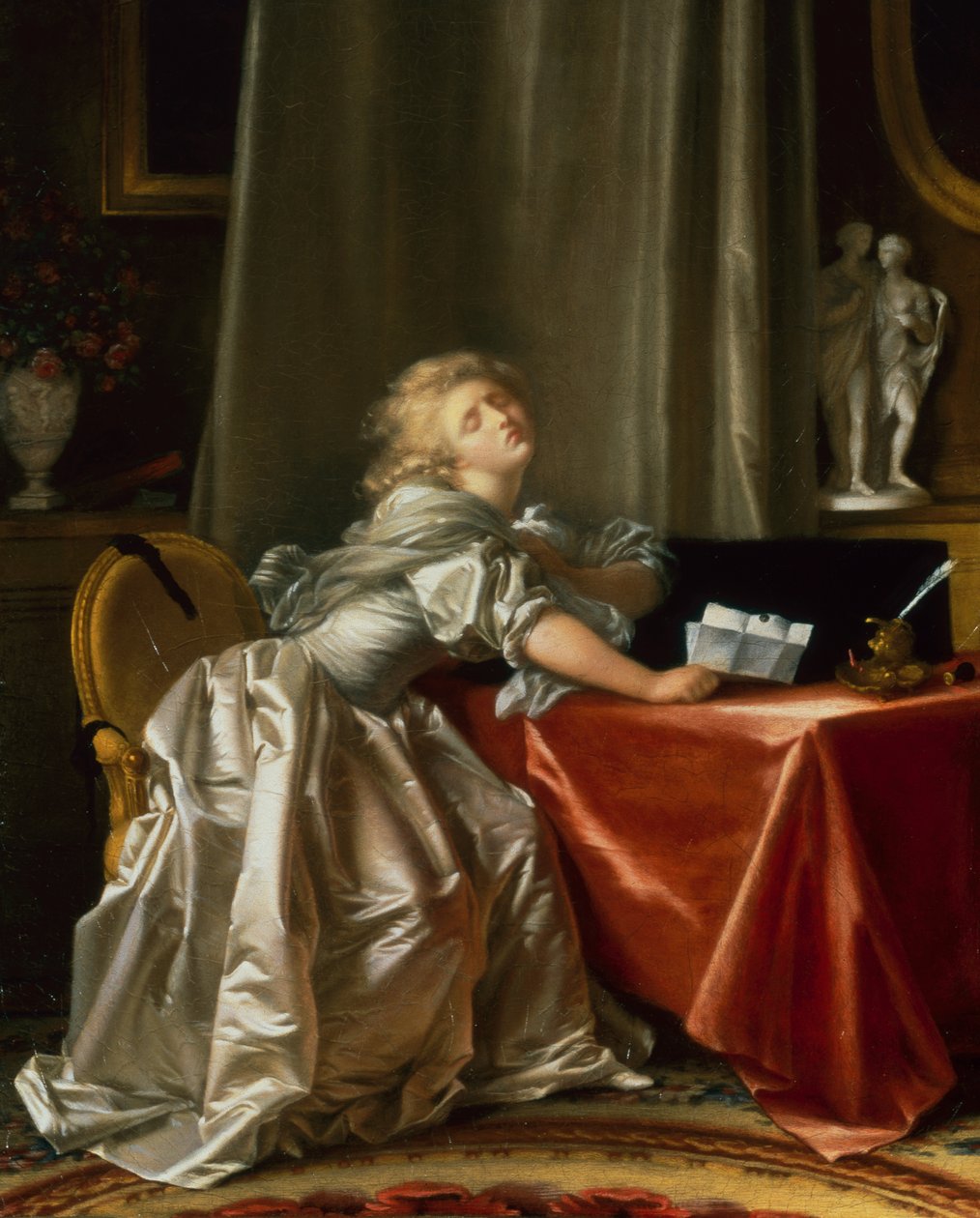 The Bad News by Jean Honore Fragonard