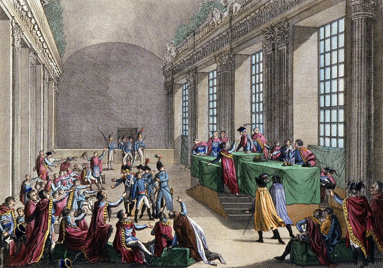Putsch on November 9 by Jean (after) Duplessis Bertaux