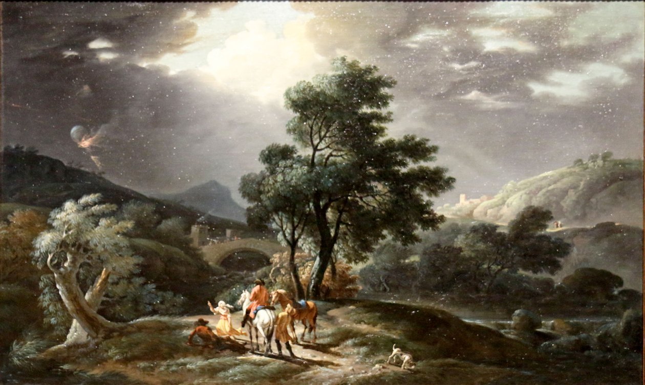 The Balloon Accident by Jean Antoine Constantin