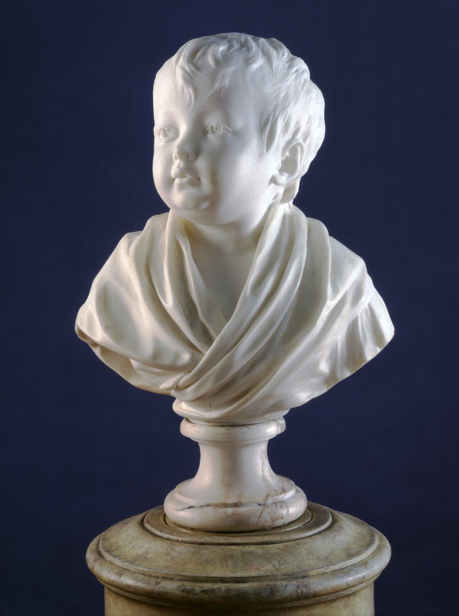 Claudine Houdon, c.1791 by Jean Antoine Houdon