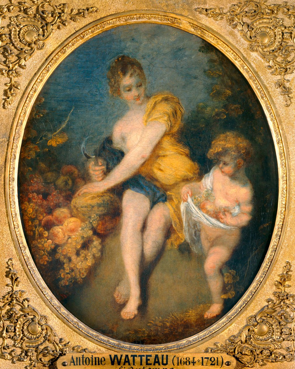 Fall by Jean Antoine Watteau