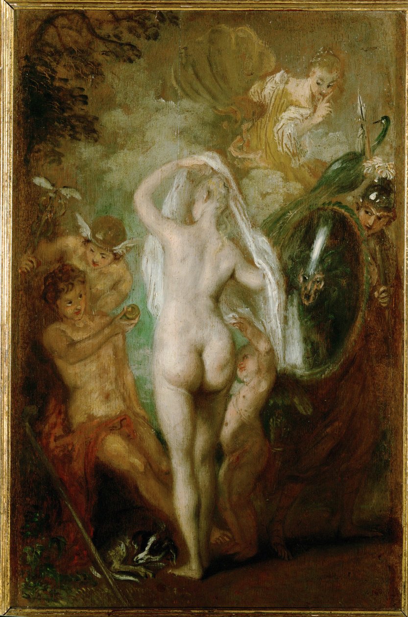 The Judgment of Paris by Jean Antoine Watteau