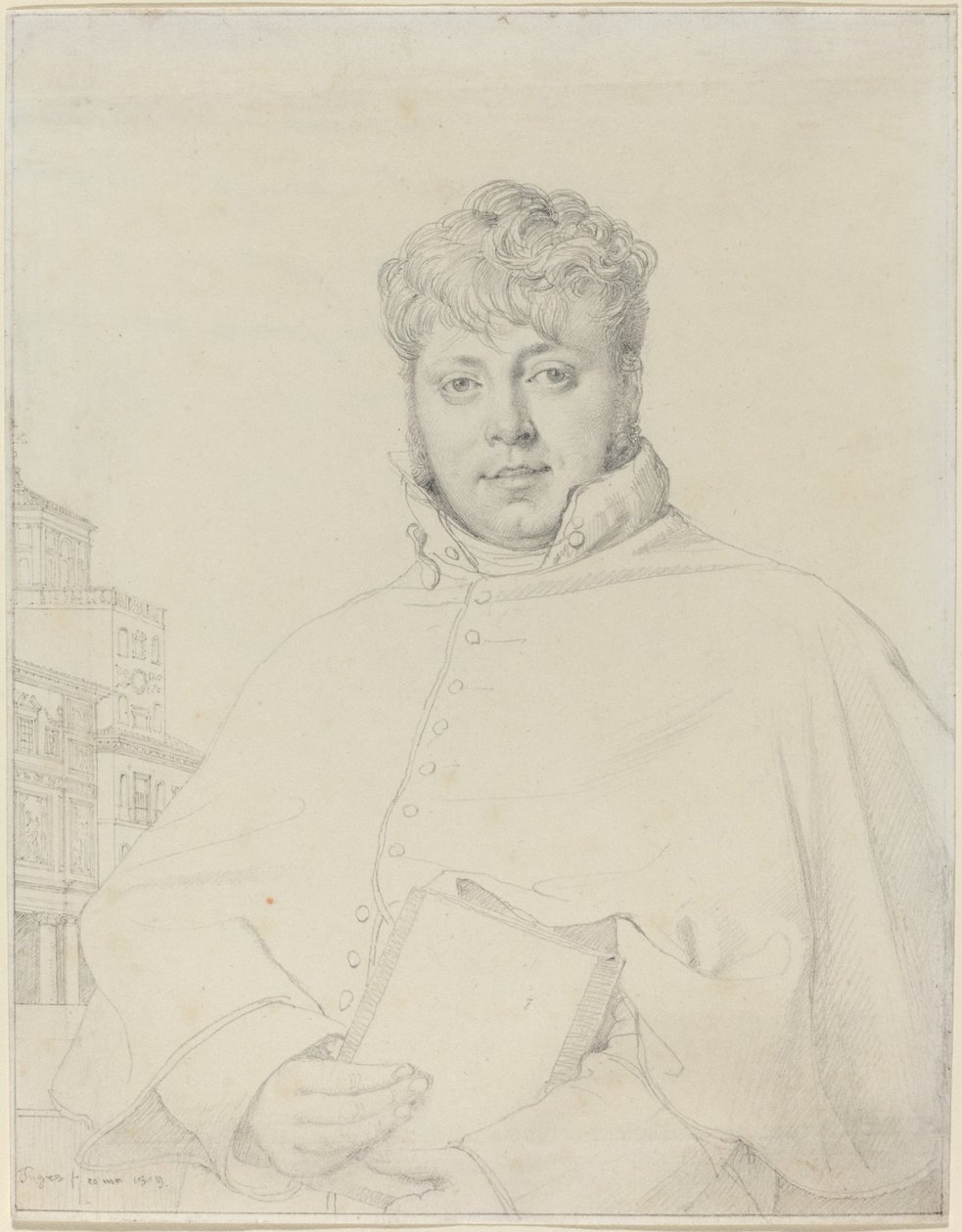 Auguste-Jean-Marie Guénepin by Jean Auguste Dominique Ingres