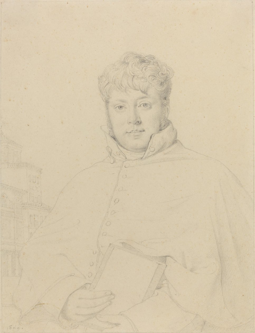 Auguste-Jean-Marie Guénepin by Jean Auguste Dominique Ingres