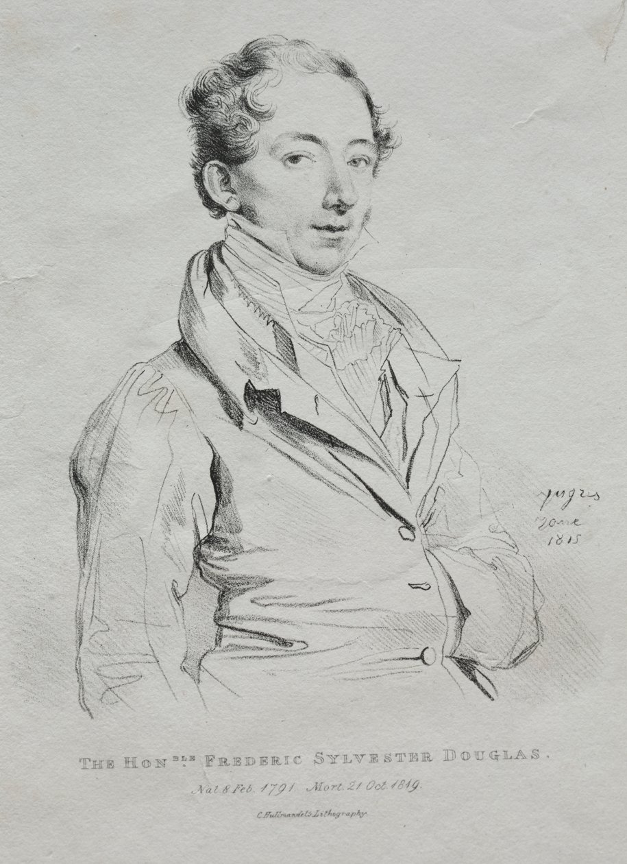Honorable Frederic Sylvester Douglas by Jean Auguste Dominique Ingres