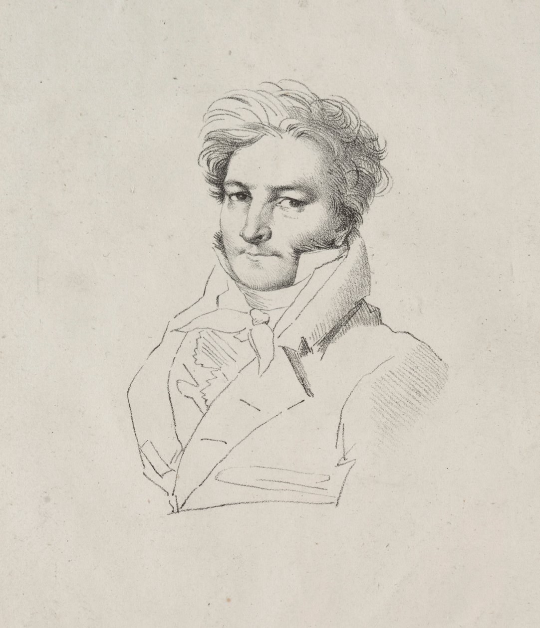 Jacques Marguet de Norvins by Jean Auguste Dominique Ingres