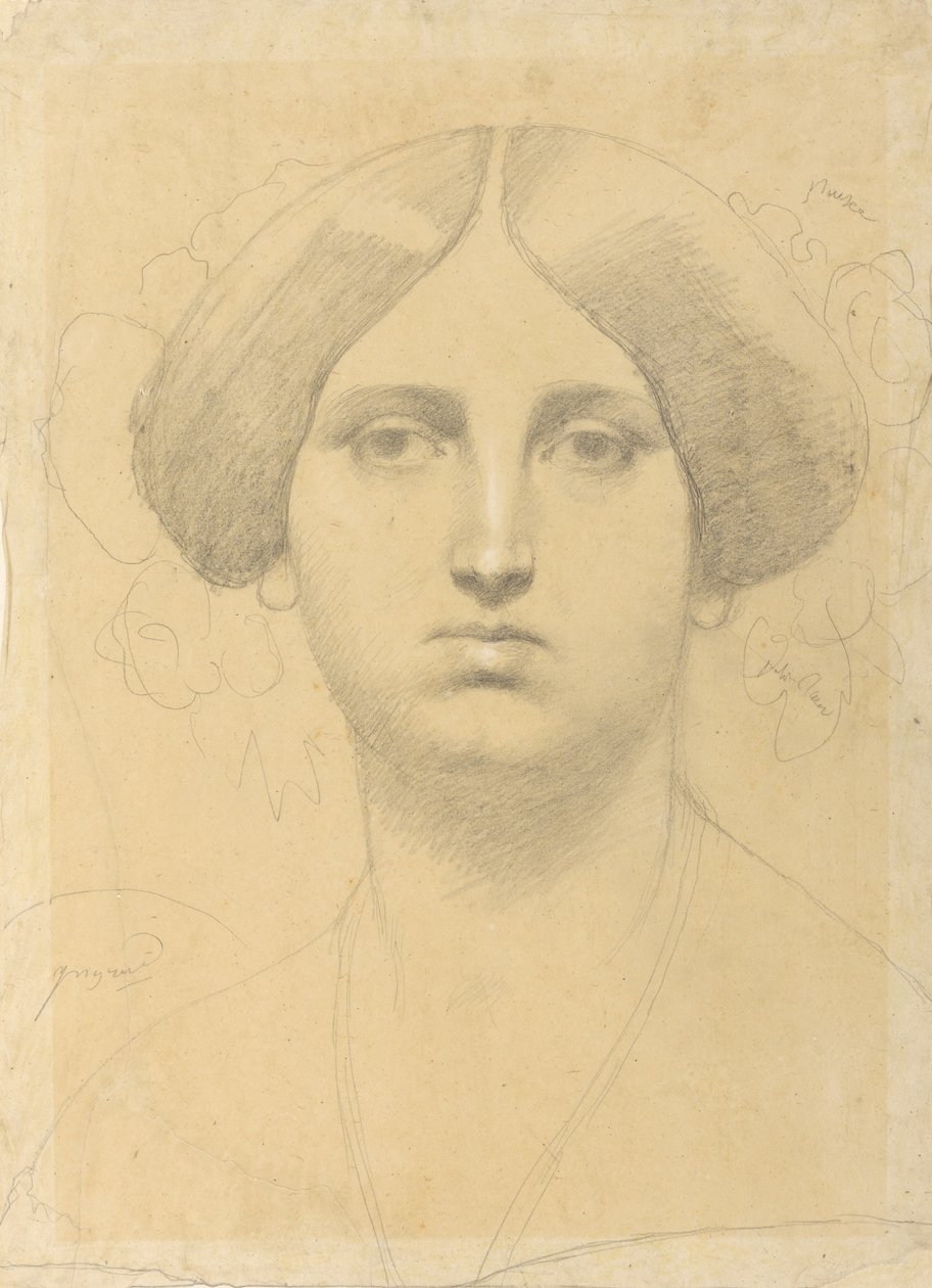 Madame Moitessier by Jean Auguste Dominique Ingres