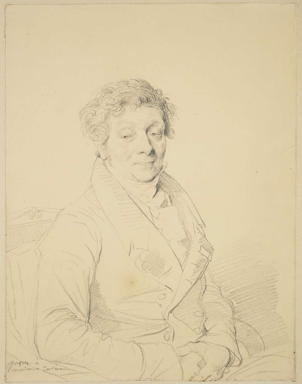 Pierre Alexandre Tardieu by Jean Auguste Dominique Ingres