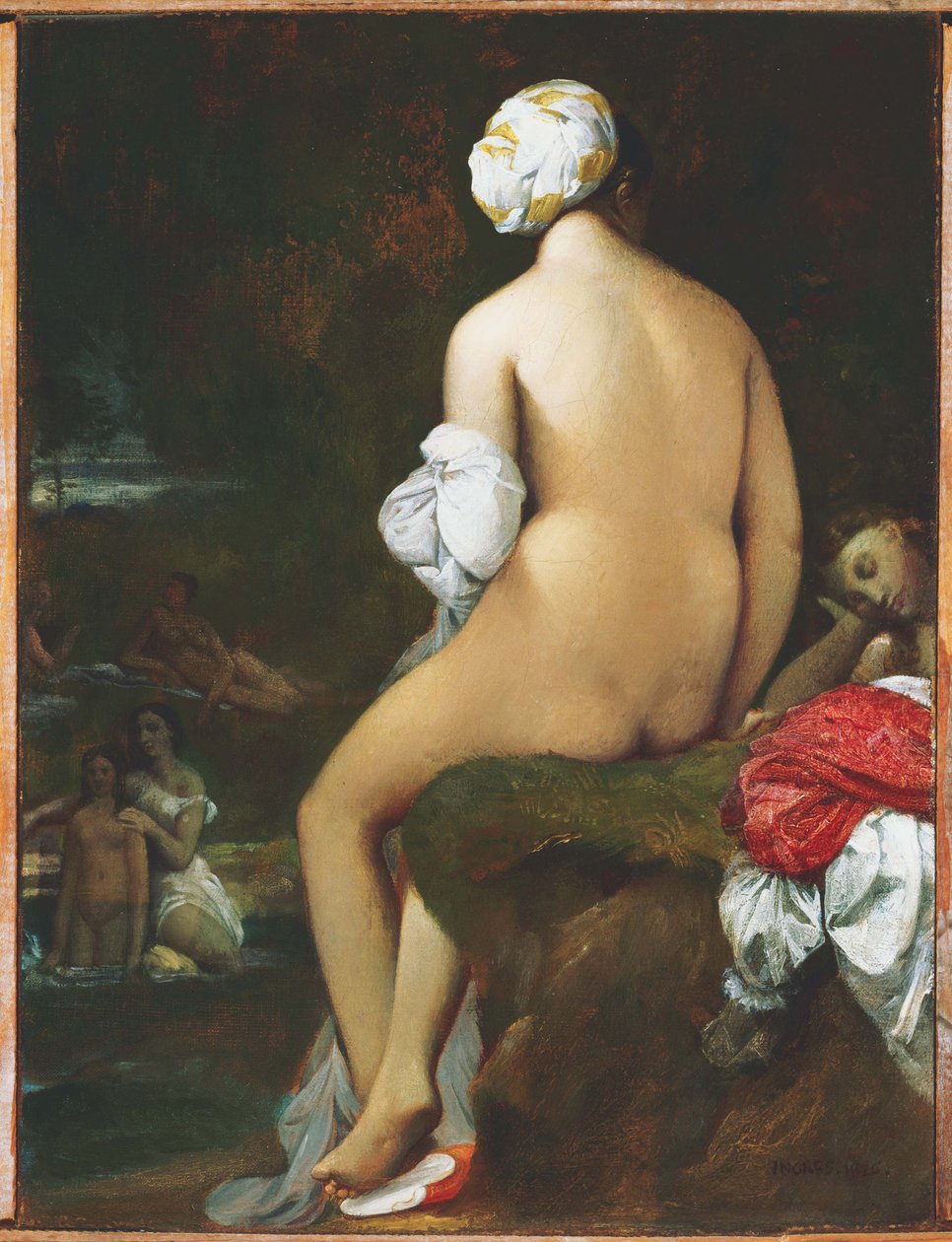 The Small Bather by Jean Auguste Dominique Ingres