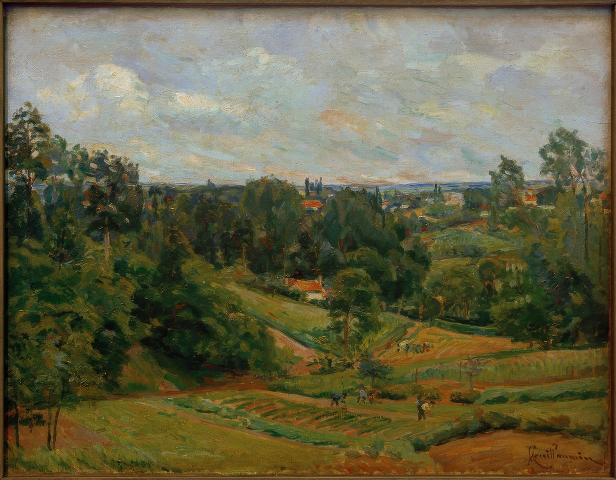 Landscape near Pontoise by Jean Baptiste Armand Guillaumin