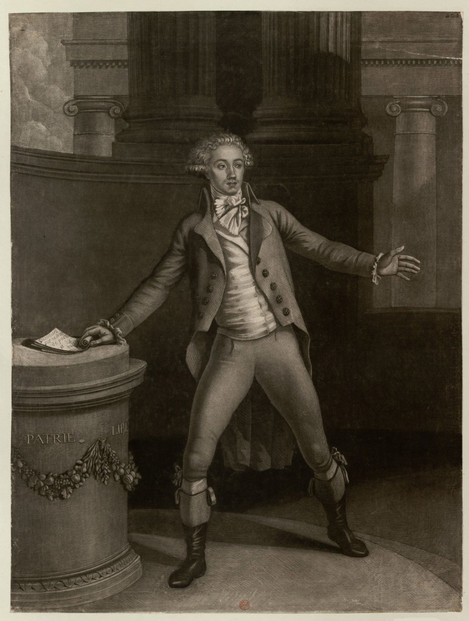 Antoine-Pierre-Joseph-Marie Barnave by Jean Baptiste Audebert