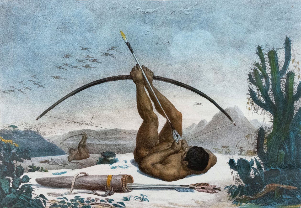 Caboclo by Jean-Baptiste Debret 1834 by Jean Baptiste Debret