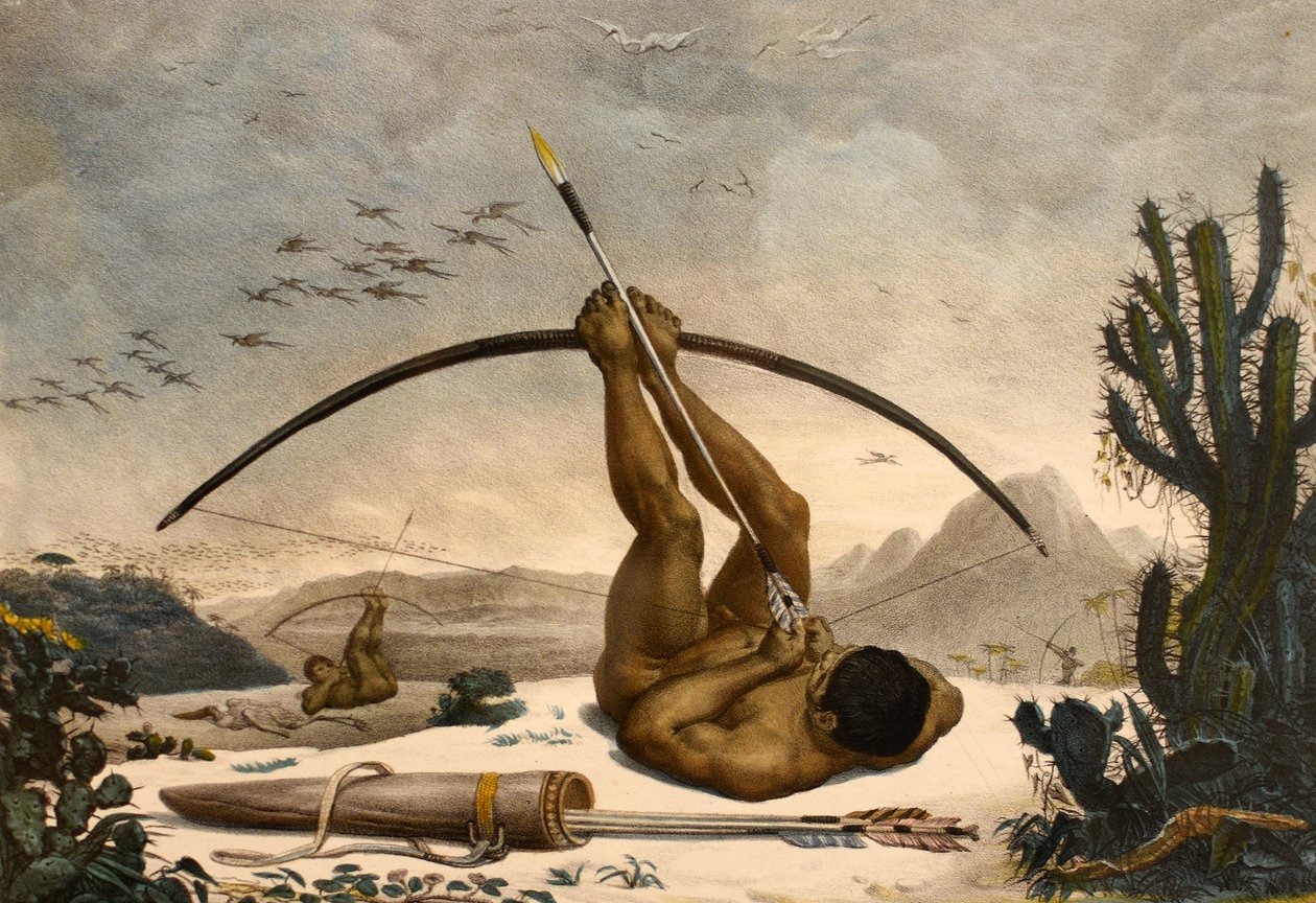 Caboclo by Jean-Baptiste Debret 1834 by Jean Baptiste Debret