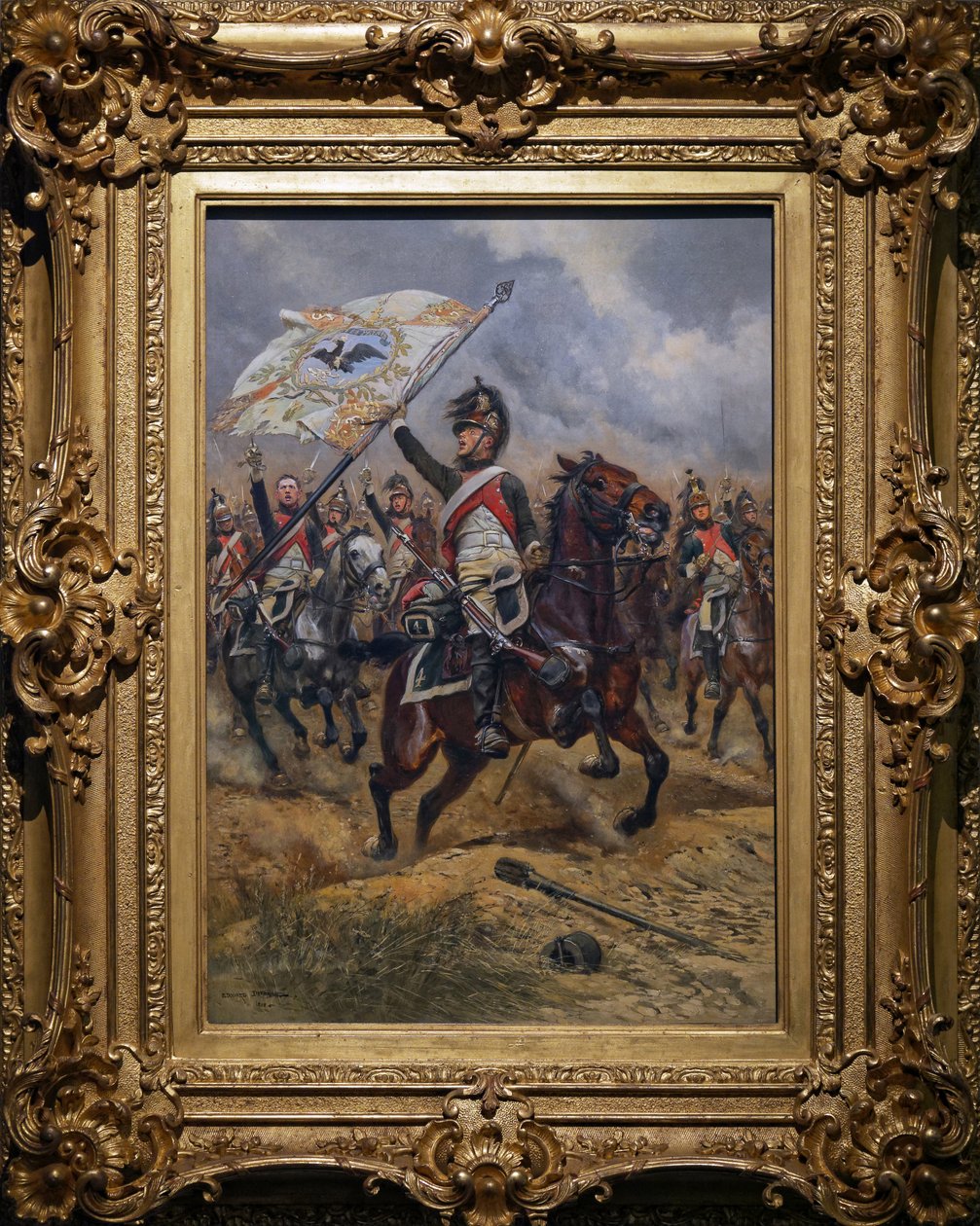 The Trophy by Jean Baptiste Edouard Detaille