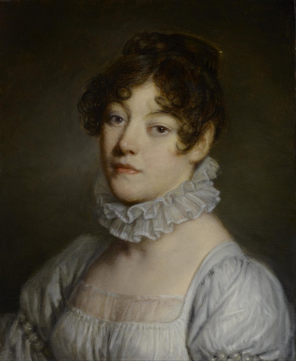 Portrait of a Young Woman by Jean Baptiste Greuze