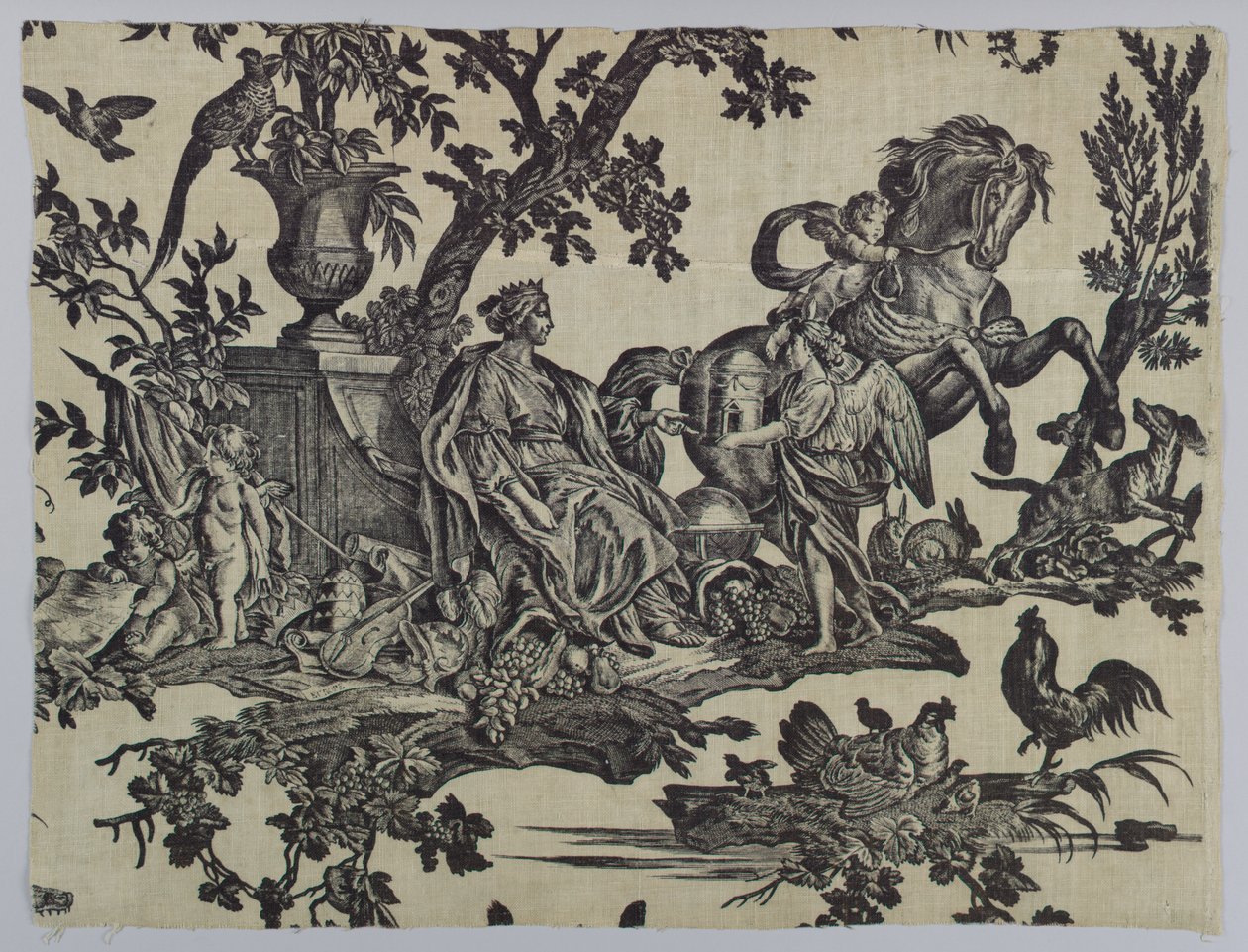 The Four Parts of the World by Jean Baptiste Huet