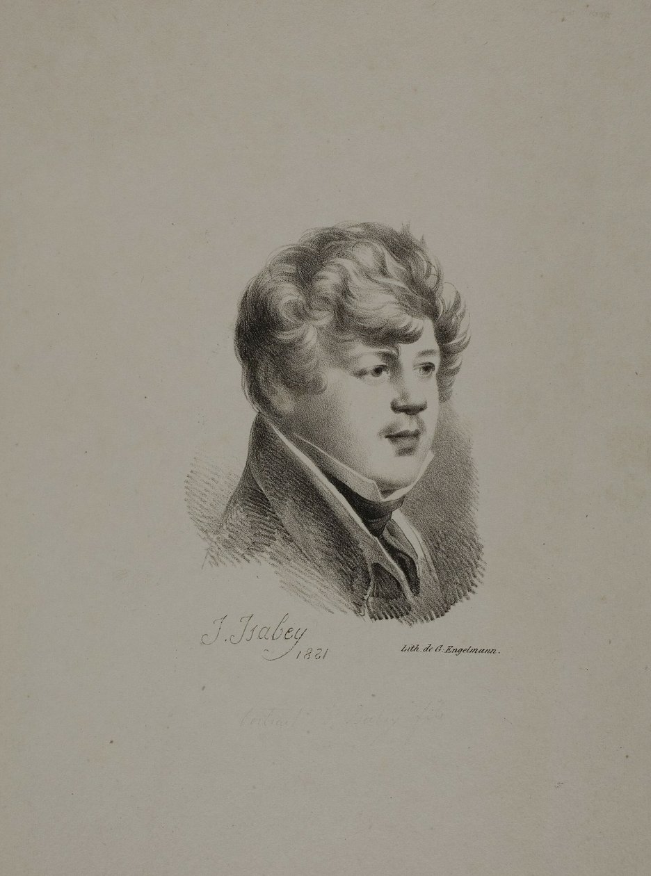 Eugène Isabey by Jean Baptiste Isabey
