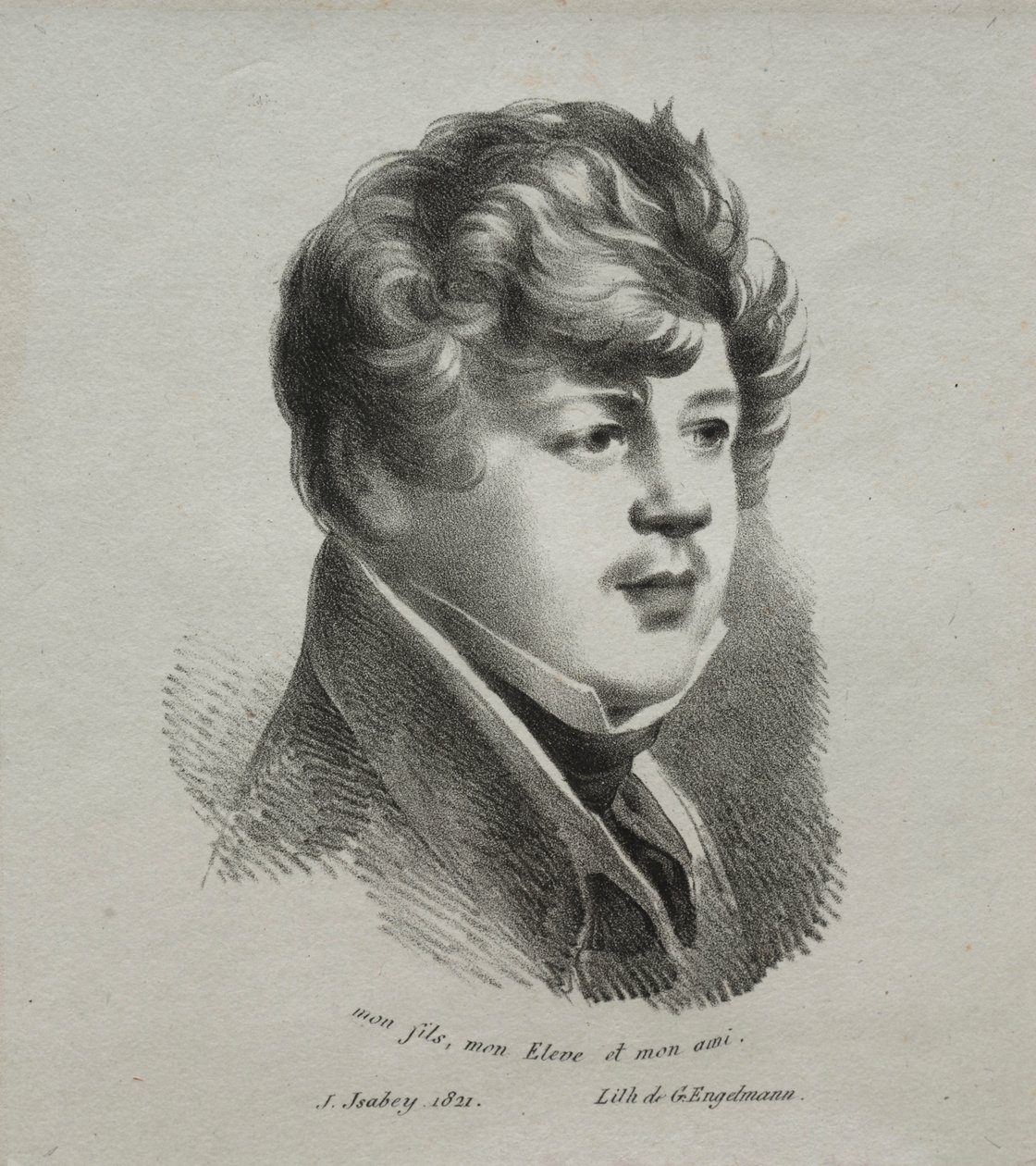 Eugène Isabey by Jean Baptiste Isabey