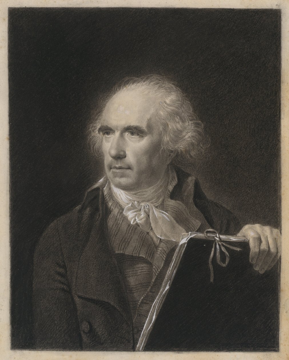 Hubert Robert by Jean Baptiste Isabey