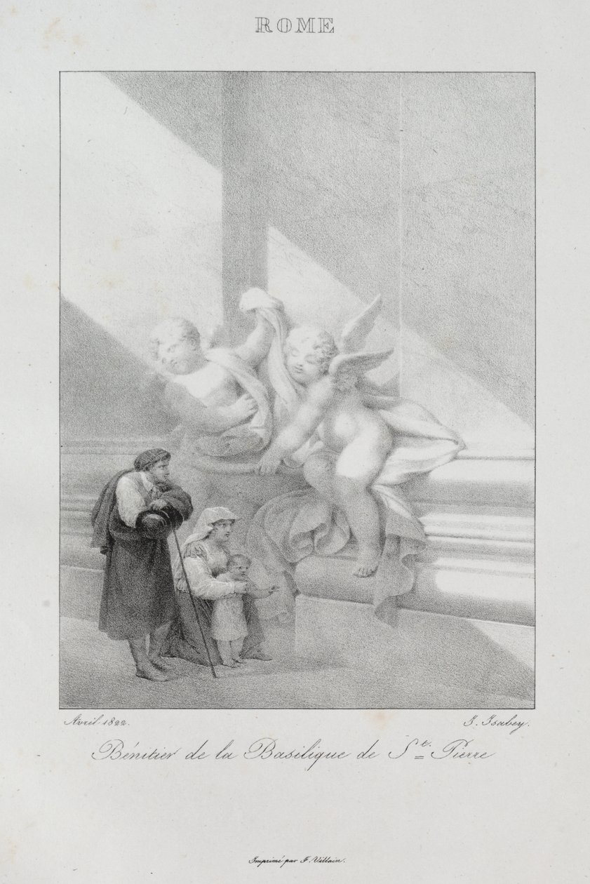 Voyage to Italy in 1822 by Jean Baptiste Isabey