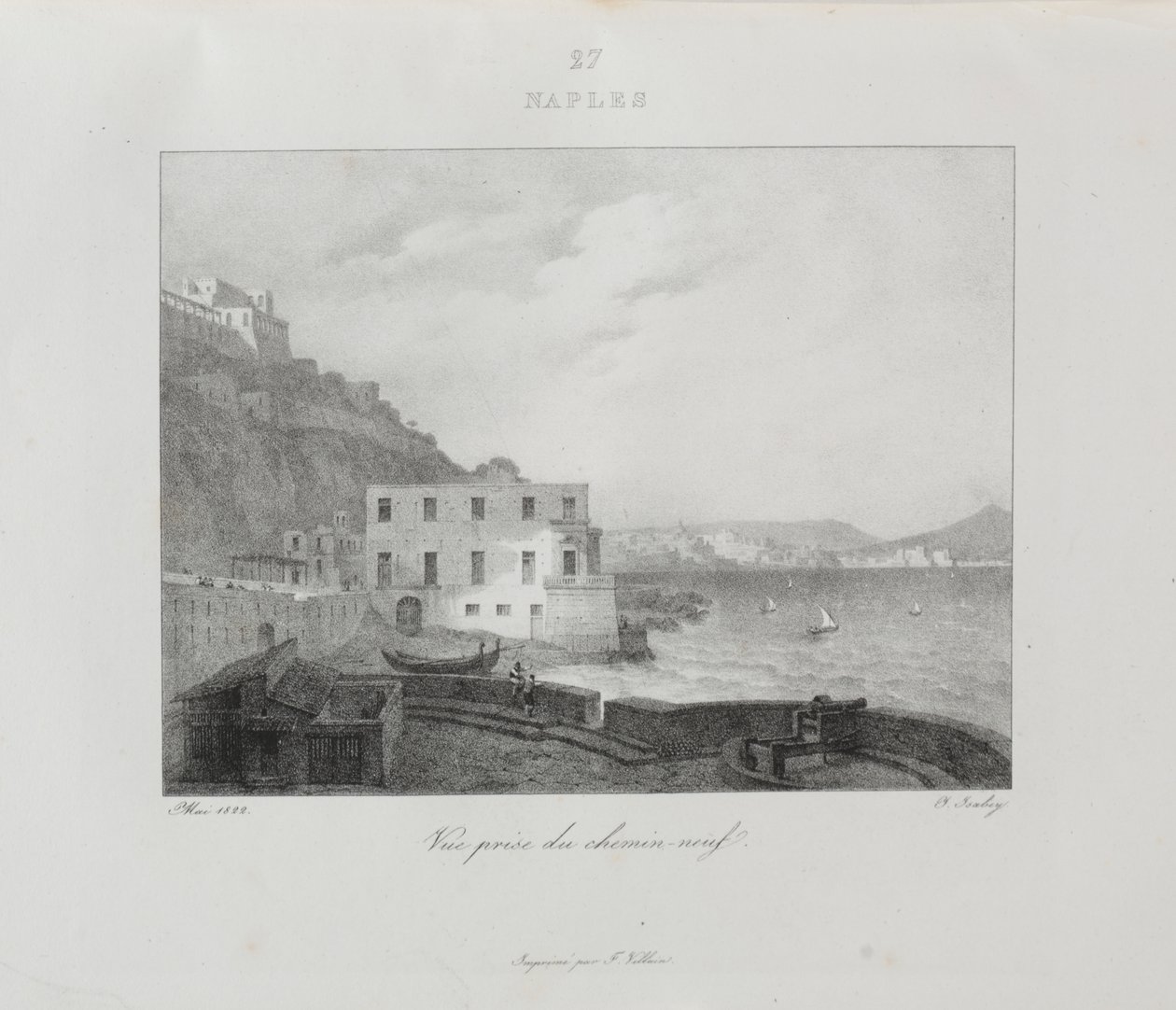 Voyage to Italy in 1822 by Jean Baptiste Isabey