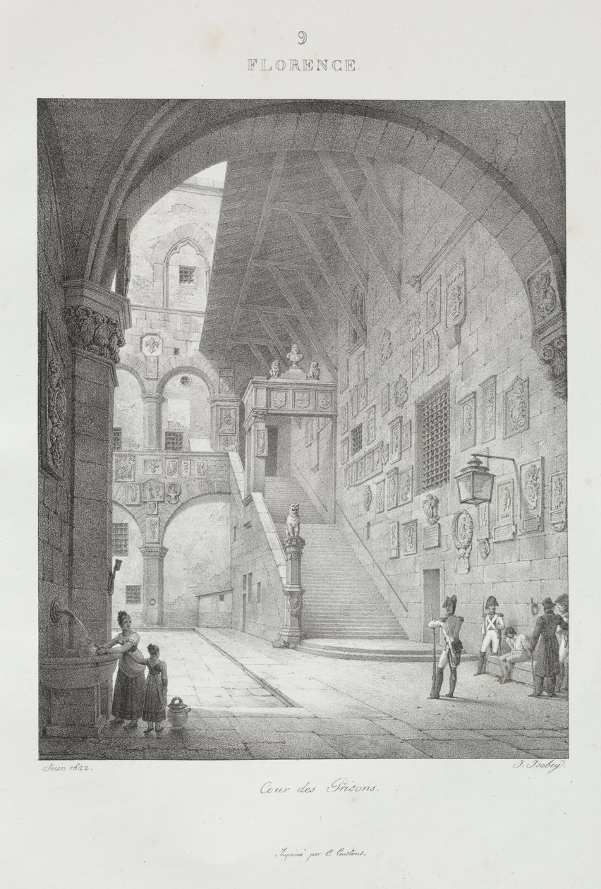 Voyage to Italy in 1822 by Jean Baptiste Isabey