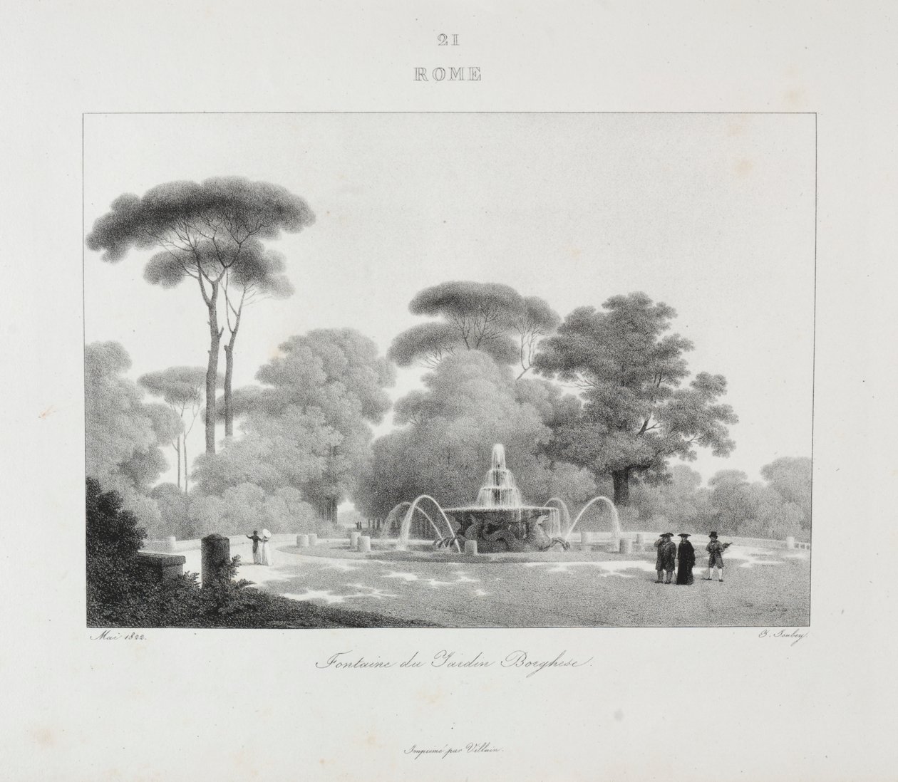Voyage to Italy in 1822 by Jean Baptiste Isabey