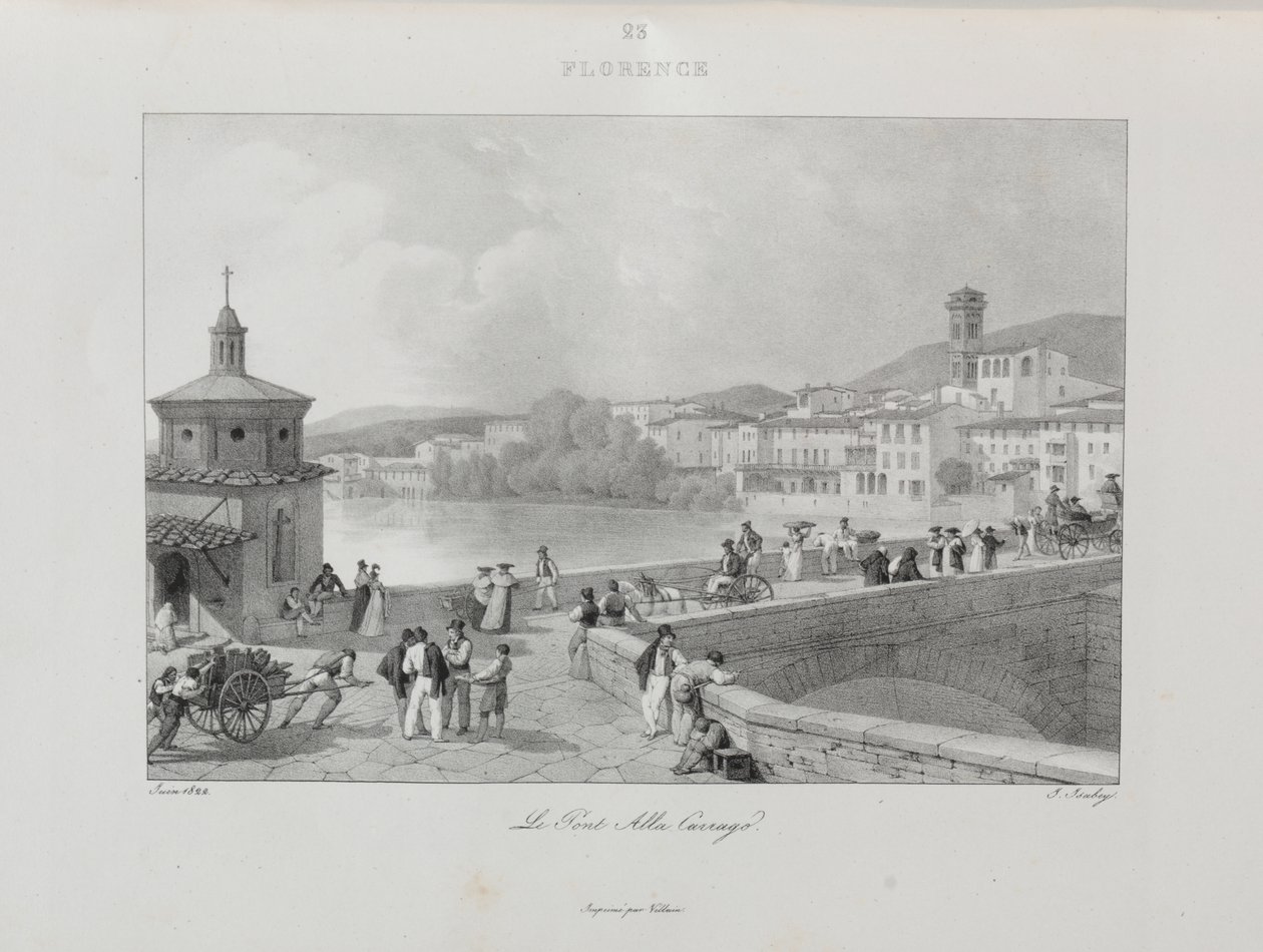 Voyage to Italy in 1822 by Jean Baptiste Isabey