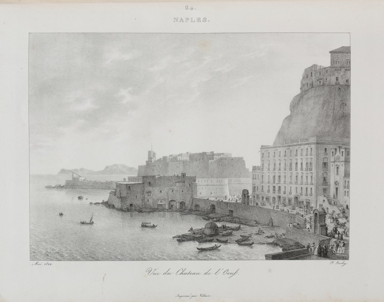 Voyage to Italy in 1822 by Jean Baptiste Isabey