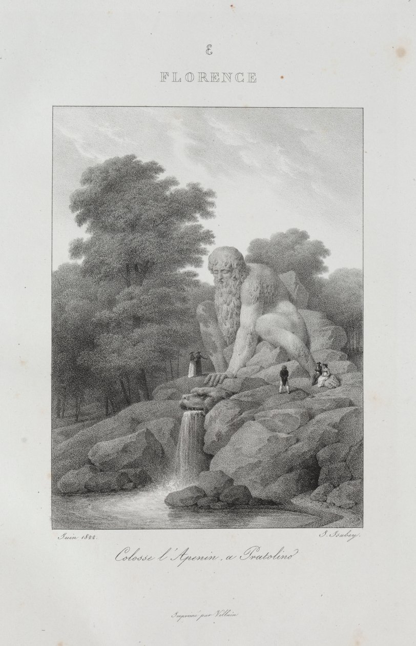 Voyage en Italie en 1822 by Jean Baptiste Isabey